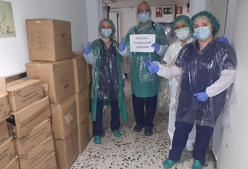 Donación Fundación Anagan