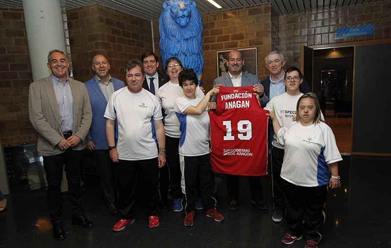 Fundación Anagan y Fundación Basket Zaragoza