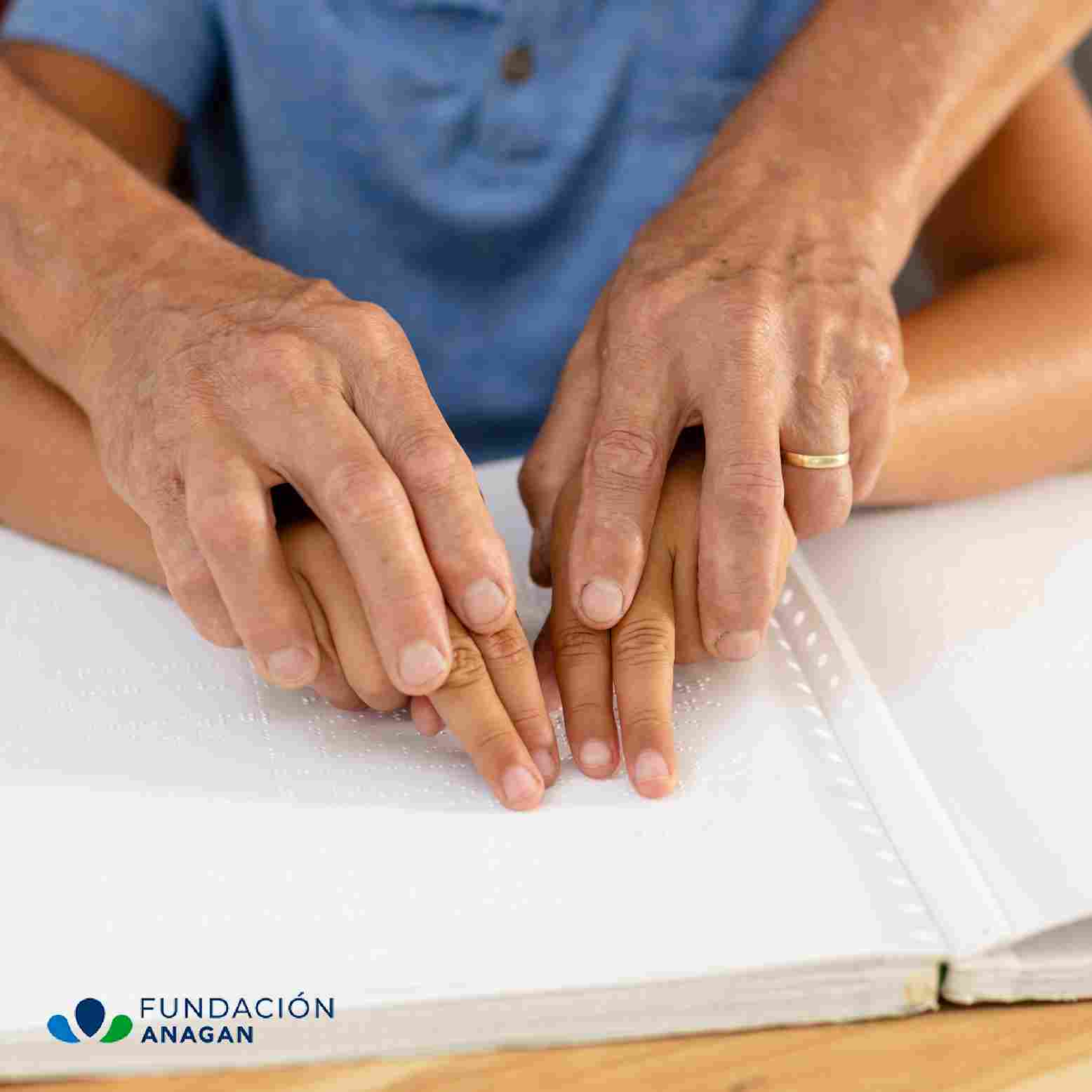 padres de hijos ciegos